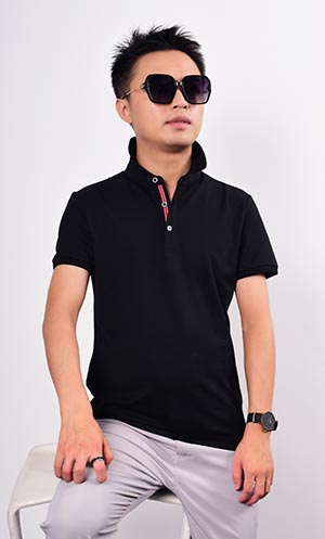 POLO衫定制立領